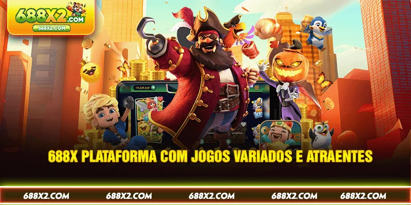 688X plataforma com jogos variados e atraentes