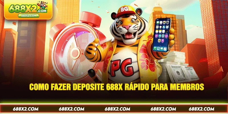 Como fazer Deposite 688X rápido para membros