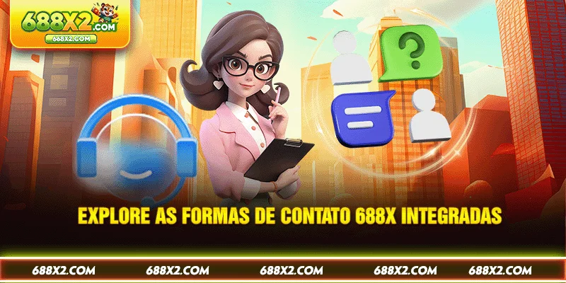 Explore as formas de contato 688X integradas