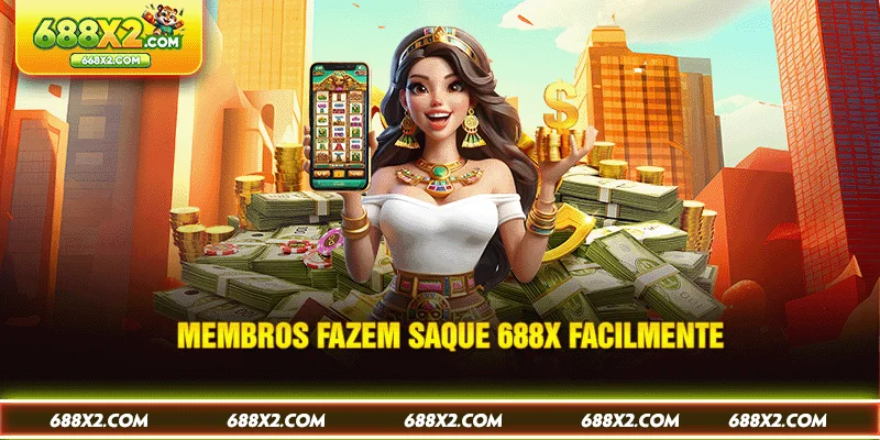 Membros fazem saque 688X facilmente